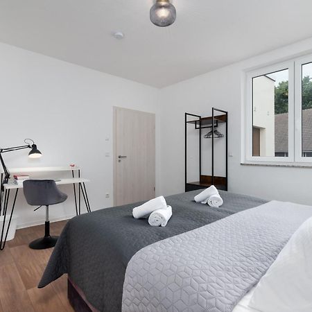 Design-Wohnung, Altstadt, Parkplatz, Netflix 奎德林堡 外观 照片